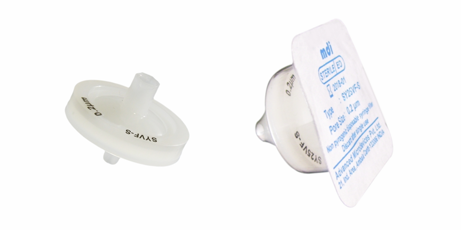 PVDF Membrane Syringe Filter Type- SYVF S