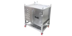 BioSafe™ Stainless Steel Rectangular Totes
