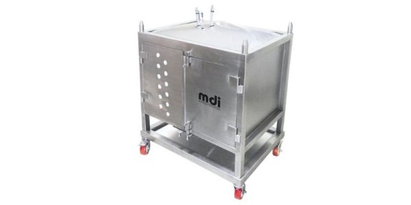 BioSafe<sup>™</sup> Stainless Steel Rectangular Totes